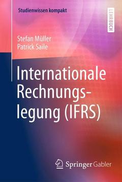 Cover of the book Internationale Rechnungslegung (IFRS)