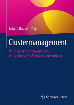 Couverture de l’ouvrage Clustermanagement