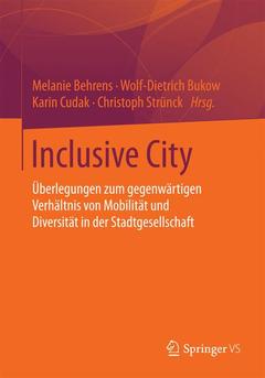 Couverture de l’ouvrage Inclusive City