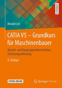Cover of the book CATIA V5 – Grundkurs für Maschinenbauer