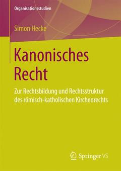 Couverture de l’ouvrage Kanonisches Recht