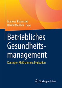 Cover of the book Betriebliches Gesundheitsmanagement