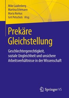 Couverture de l’ouvrage Prekäre Gleichstellung