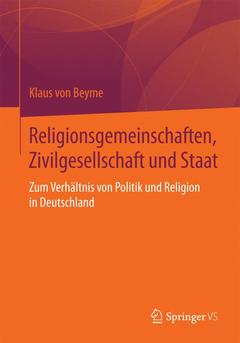 Couverture de l’ouvrage Religionsgemeinschaften, Zivilgesellschaft und Staat