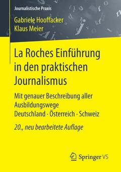 Couverture de l’ouvrage La Roches Einführung in den praktischen Journalismus