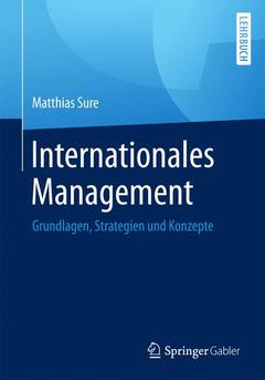 Couverture de l’ouvrage Internationales Management