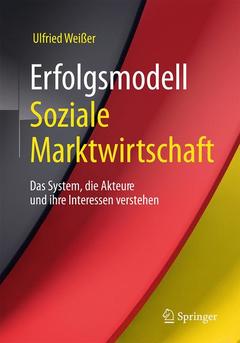 Couverture de l’ouvrage Erfolgsmodell Soziale Marktwirtschaft 