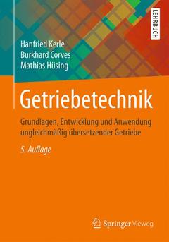 Couverture de l’ouvrage Getriebetechnik