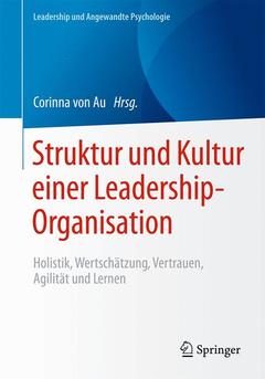 Couverture de l’ouvrage Struktur und Kultur einer Leadership-Organisation