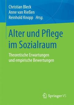 Couverture de l’ouvrage Alter und Pflege im Sozialraum
