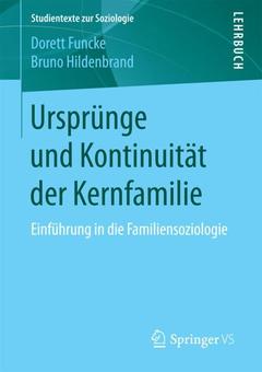 Couverture de l’ouvrage Ursprünge und Kontinuität der Kernfamilie