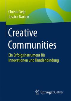 Couverture de l’ouvrage Creative Communities
