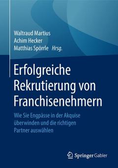 Cover of the book Erfolgreiche Rekrutierung von Franchisenehmern