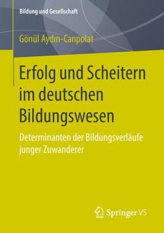 Couverture de l’ouvrage Erfolg und Scheitern im deutschen Bildungswesen