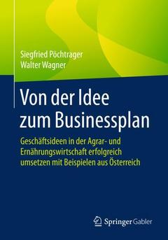 Cover of the book Von der Idee zum Businessplan