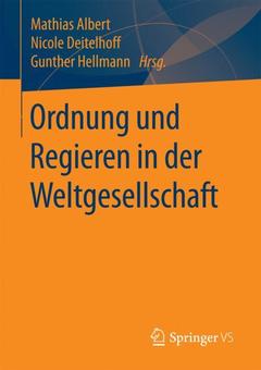 Couverture de l’ouvrage Ordnung und Regieren in der Weltgesellschaft