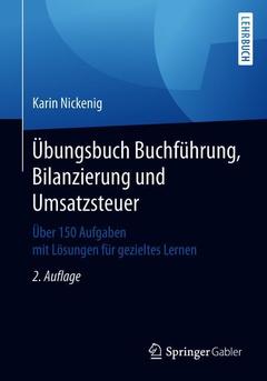 Cover of the book Übungsbuch Buchführung, Bilanzierung und Umsatzsteuer