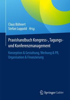 Couverture de l’ouvrage Praxishandbuch Kongress-, Tagungs- und Konferenzmanagement