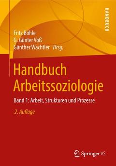 Couverture de l’ouvrage Handbuch Arbeitssoziologie