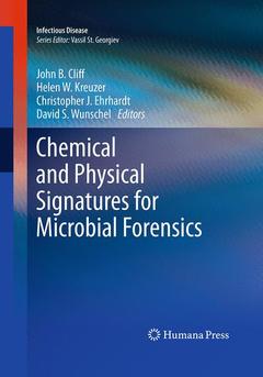 Couverture de l’ouvrage Chemical and Physical Signatures for Microbial Forensics