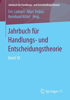 Cover of the book Jahrbuch für Handlungs- und Entscheidungstheorie