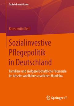 Couverture de l’ouvrage Sozialinvestive Pflegepolitik in Deutschland