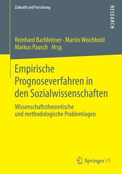 Cover of the book Empirische Prognoseverfahren in den Sozialwissenschaften