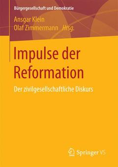 Couverture de l’ouvrage Impulse der Reformation