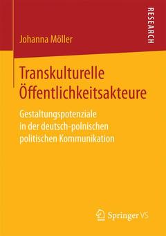 Couverture de l’ouvrage Transkulturelle Öffentlichkeitsakteure