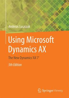 Couverture de l’ouvrage Using Microsoft Dynamics AX