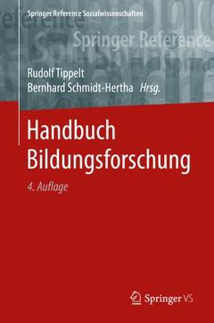 Couverture de l’ouvrage Handbuch Bildungsforschung