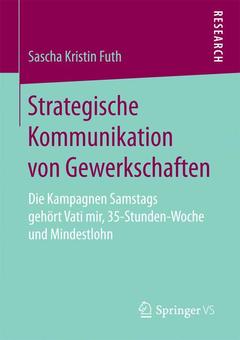 Couverture de l’ouvrage Strategische Kommunikation von Gewerkschaften