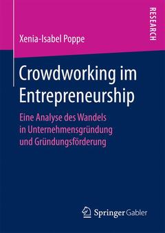Couverture de l’ouvrage Crowdworking im Entrepreneurship