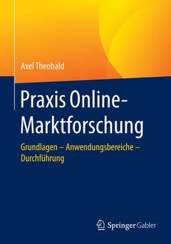 Couverture de l’ouvrage Praxis Online-Marktforschung