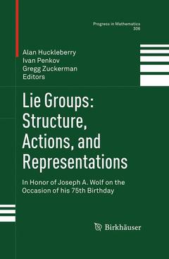 Couverture de l’ouvrage Lie Groups: Structure, Actions, and Representations