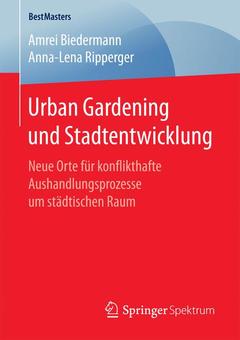 Couverture de l’ouvrage Urban Gardening und Stadtentwicklung