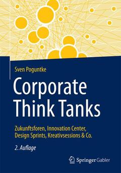 Couverture de l’ouvrage Corporate Think Tanks