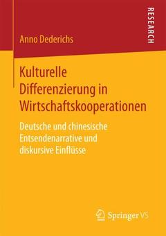 Couverture de l’ouvrage Kulturelle Differenzierung in Wirtschaftskooperationen