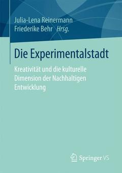 Cover of the book Die Experimentalstadt