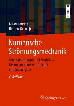 Cover of the book Numerische Strömungsmechanik