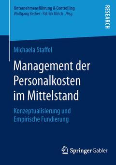 Couverture de l’ouvrage Management der Personalkosten im Mittelstand 