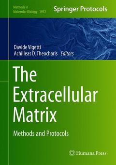 Couverture de l’ouvrage The Extracellular Matrix