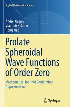 Cover of the book Prolate Spheroidal Wave Functions of Order Zero