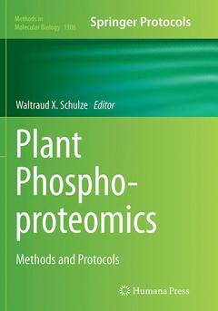Couverture de l’ouvrage Plant Phosphoproteomics
