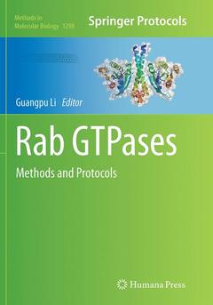 Couverture de l’ouvrage Rab GTPases