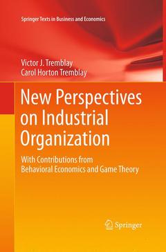 Couverture de l’ouvrage New Perspectives on Industrial Organization
