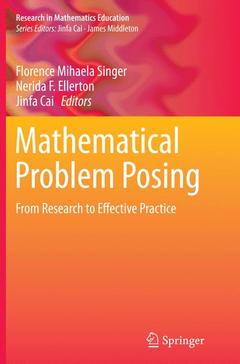 Couverture de l’ouvrage Mathematical Problem Posing