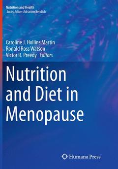 Couverture de l’ouvrage Nutrition and Diet in Menopause