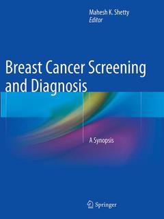 Couverture de l’ouvrage Breast Cancer Screening and Diagnosis