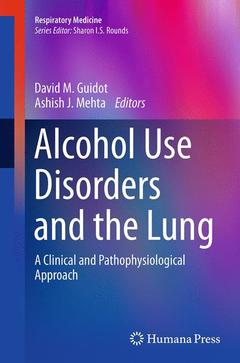 Couverture de l’ouvrage Alcohol Use Disorders and the Lung